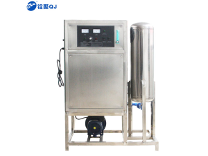 High concentration ozone water machine for aquatic processing