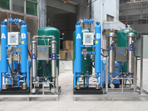 Large air separation high concentration oxygen generator